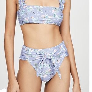 Whoworewhat Riviera Floral Bikini Bottoms NWT!